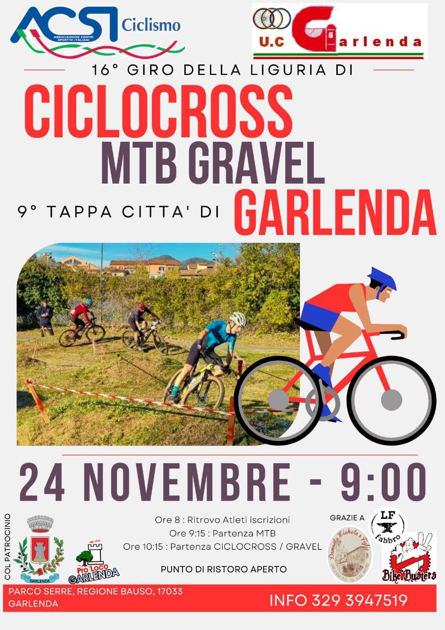 16° Giro della Liguria di Ciclocross MTB Gravel