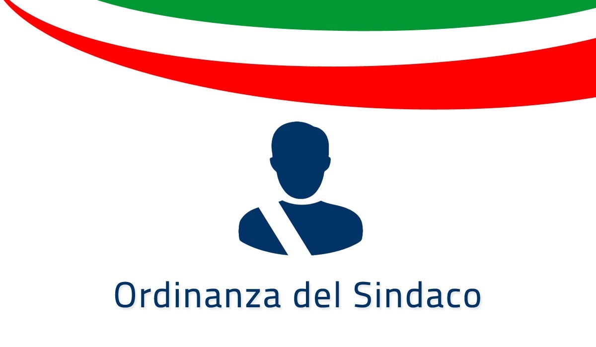 ordinanza del sindaco